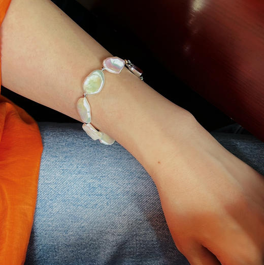 ONLY系列 14K镶淡水KESHI珍珠 手链 商品图2