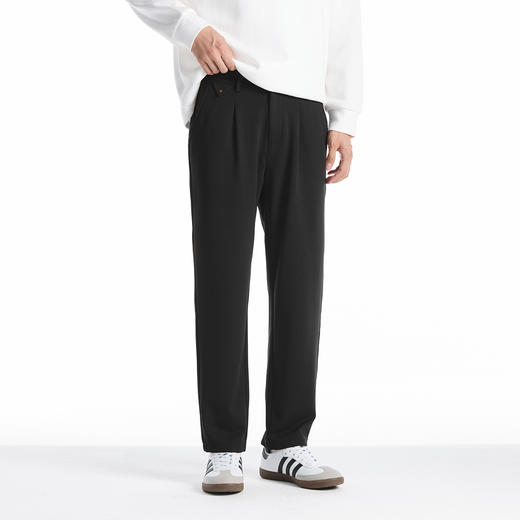 gxg.jeans 25夏新款男士休闲裤半松紧腰纯色舒适百搭锥形裤通勤长裤男K&C 商品图1