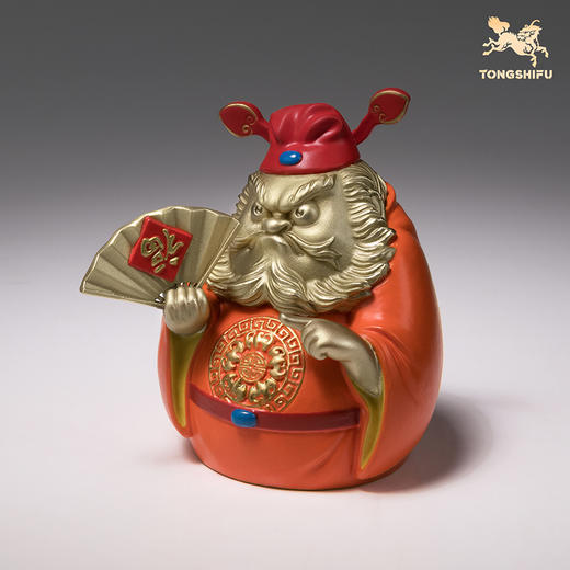 铜师傅《福到》客厅桌面铜钟馗摆件 家居装饰工艺品 商品图1