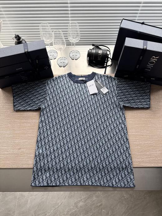 迪奥 25SS 经典老花满印针织T恤 DY） 商品图9
