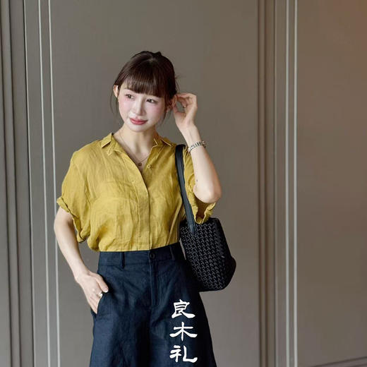 【部分现货】良木礼苎麻衬衫（79215） 商品图0