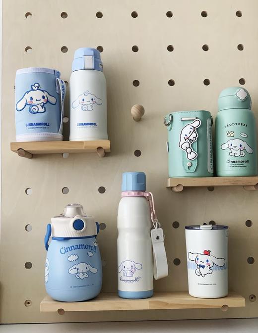 【品牌直发】【杯具熊三丽鸥玉桂狗联名系列】儿童杯复古保温水壶保温嘟嘟桶大肚杯 顽皮大耳狗/轻盈大耳狗/云朵大耳狗/运动水杯大耳狗316不锈钢 商品图3