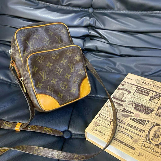 LV 老花 双层 相机 斜挎包 商品图0