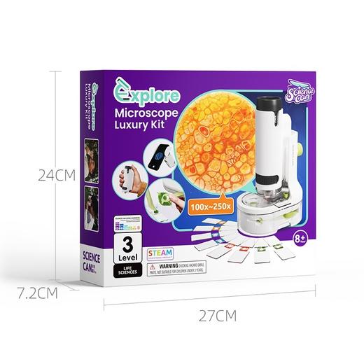 1601282022gv0001科学罐头探索显微镜豪华套装 商品图0