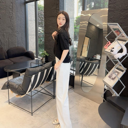 火桐hooton 夏至未至 新款超薄四面弹白牛仔裤88883+88175 商品图3