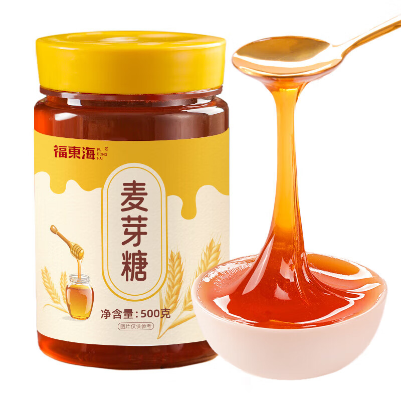福东海 麦芽糖500g 浆饴糖手工搅搅糖龙须糖烘焙原料糖稀