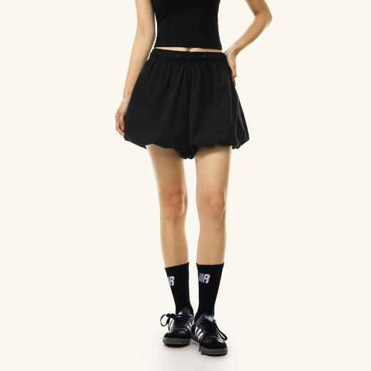 FDR官方店 R字运动花苞速干短裤女夏季潮牌辣妹百搭半身裙裤子 商品图2