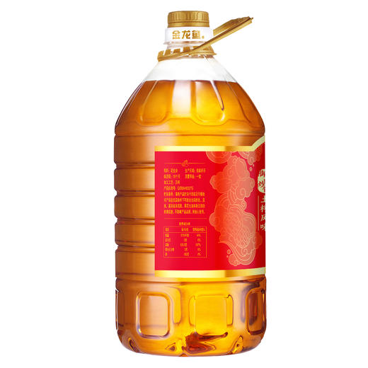 金龙鱼 御品炒香土榨风味花生油5L浓香纯正家用炒菜烹饪厨房食用油5L桶装 商品图1