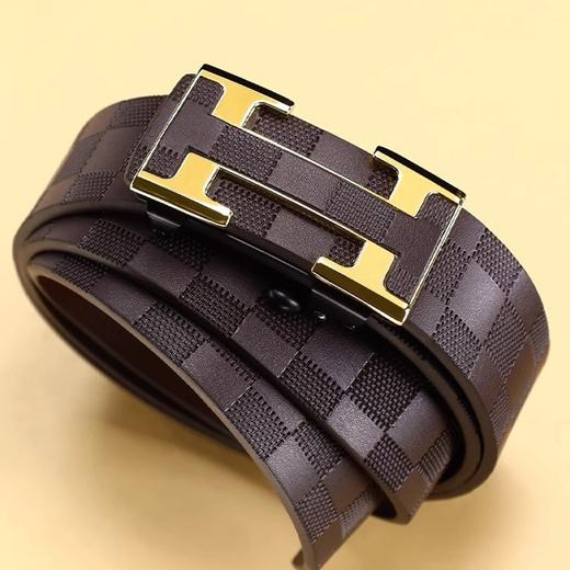 【轻奢品味，尽显格调】🔥皮质自动扣男士腰带，送礼佳选🎁商务休闲全场景驾驭，彰显品位从细节开始✨皮带男款腰带 皮质自动扣 轻奢礼物送礼 轻奢商务休闲款自动扣裤腰带 商品图3