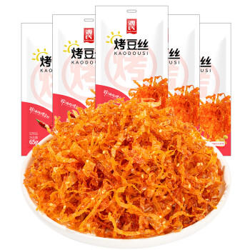 源氏辣条网红休闲零食小吃 办公室宿舍豆干制品 烤豆丝65g 商品图5