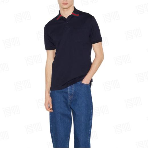 G家 撞色衣领 短袖POLO衫 Z-15407 商品图1