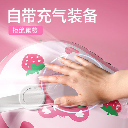 【自带充气装备，拒绝累赘！】儿童游泳圈 儿童腋下圈 卡通宝宝按压充气泳圈 浮力游泳装备-QQ 商品图1