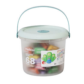 mideer弥鹿MD1405轻泥乐粘土套装-68包