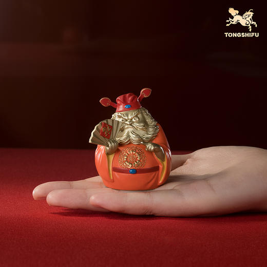 铜师傅《福到》客厅桌面铜钟馗摆件 家居装饰工艺品 商品图4