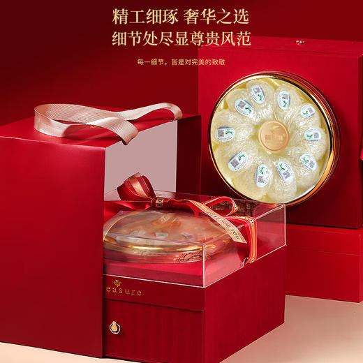 福东海  燕窝铁皮石斛西洋参羊肚菌黄芪五拼礼盒245克（燕窝30克 +铁皮石斛60克+西洋参50克+羊肚菌25克+黄芪80克 ）送礼品送长辈礼物 商品图3