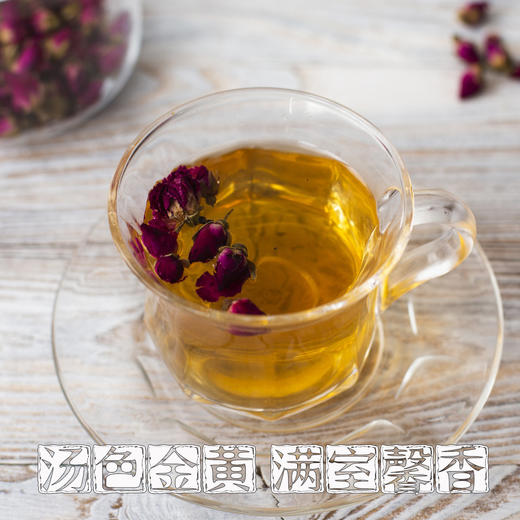 玫瑰花茶平阴干花泡茶干玫瑰花瓣食用重瓣玖瑰正品茶100g 商品图3