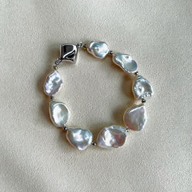 ONLY系列 14K镶淡水KESHI珍珠 手链