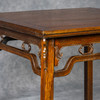 清	黄花梨海棠卡子花一腿三牙方桌 商品缩略图2