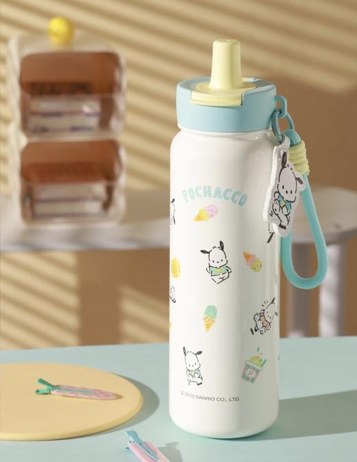 【品牌直发】【杯具熊保温杯帕恰狗联名系列】吸管杯 便携简约 直饮学饮杯学生成人316不锈钢 商品图6