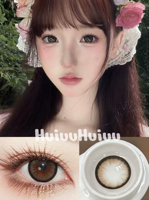 【半年抛大直径】MIXMIXX-小狗情话 棕-14.5mm【半年抛 0-800度 无525/575】 商品图0