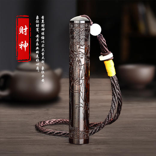 【吹一吹就来火的打火机】火折子 吹气檀木打火机充电防风创意个性USB烟具点烟器潮男士。ry 商品图4