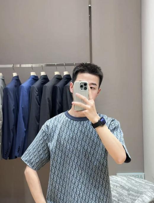 迪奥 25SS 经典老花满印针织T恤 DY） 商品图6