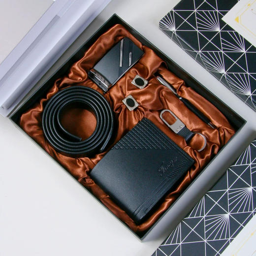 【父亲节好物】实用商务套装皮带钱包父亲节礼物情人节伴手礼开业活动礼品。ry 商品图5