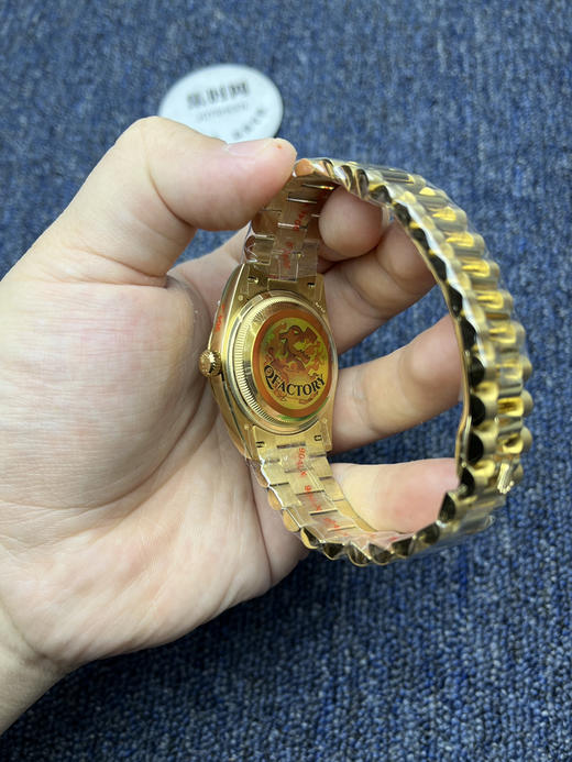 QF配重V5版 烟熏绿 劳力士星期日历型系列 日志36mm 男士腕表 小手腕福音 商品图5