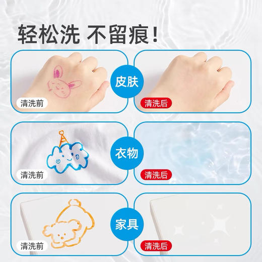 mideer弥鹿MD4310双头可水洗水彩笔-36色 商品图6