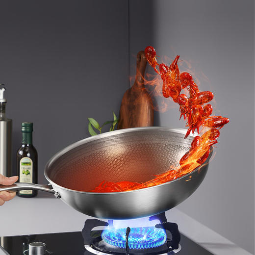 炊大皇COOKER KING星耀多层钢炒锅CG32XYD 商品图2