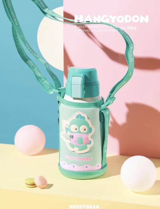 【品牌直发】【杯具熊半鱼人汉顿联名系列】双饮杯/运动杯/儿童保温杯 可爱儿童学生316不锈钢 商品图12