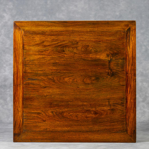 清	黄花梨海棠卡子花一腿三牙方桌 商品图4