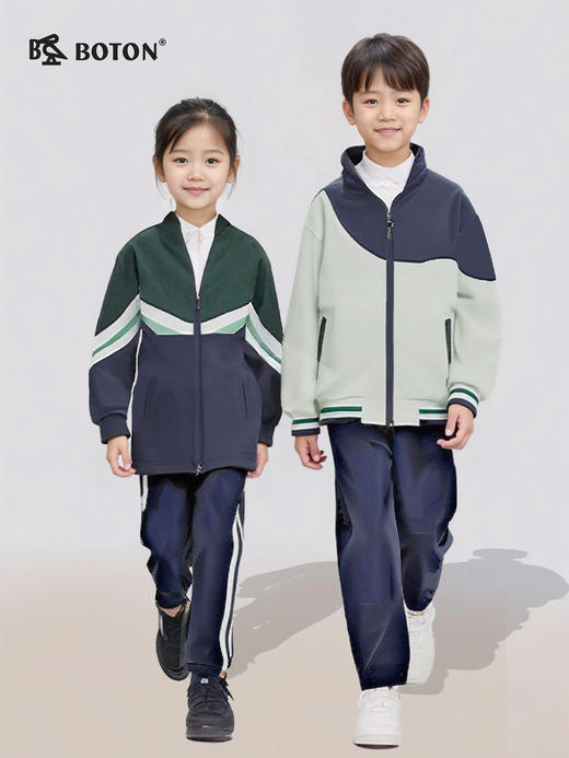 【高明区小学】秋季运动校服女款上衣外套 商品图1