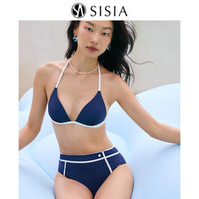 sisia2025新款泳衣女夏高级感海边度假性感泡温泉分体比基尼泳衣SWB24-07B SWB24-07C