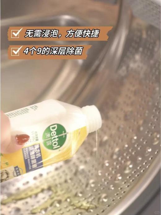 滴露洗衣机清洁除菌液柠檬清新 250ml 商品图2