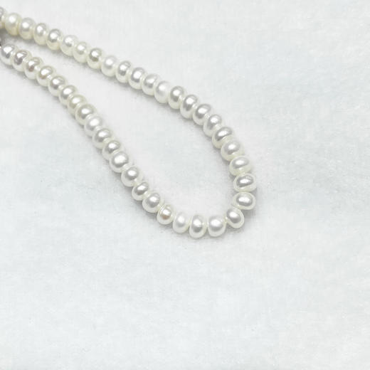 珍珠手链-白色【4.7-5.2mm】编号300021 商品图2