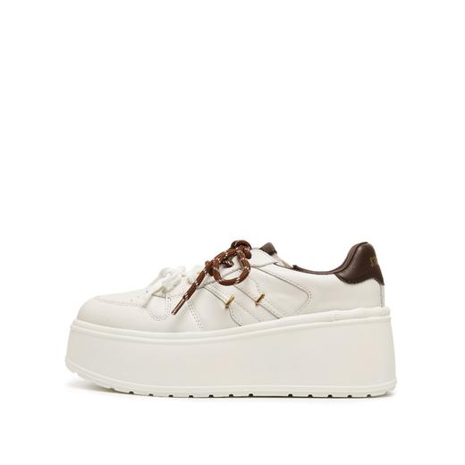 【云粉节】【思加图】BF楼思加图休闲增高小白鞋2025年秋款女鞋EB405吊牌价1490现价1098 商品图5