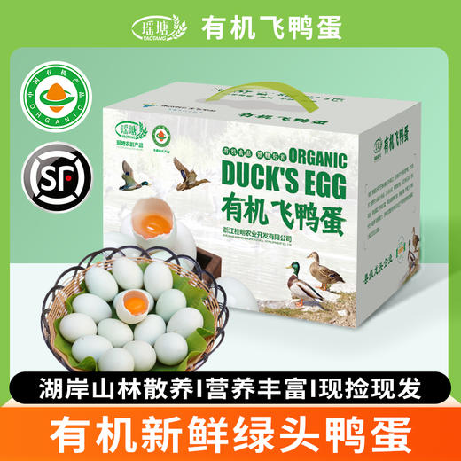 有机认证绿头水  鸭蛋 商品图1