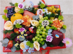 金榜题名水果礼盒（红方盒）