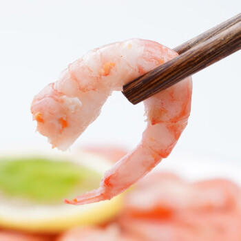 仁豪水产熟冻北极甜虾 净重1斤 60-85只/袋 即食冰虾 家庭聚餐 解冻即食 商品图3