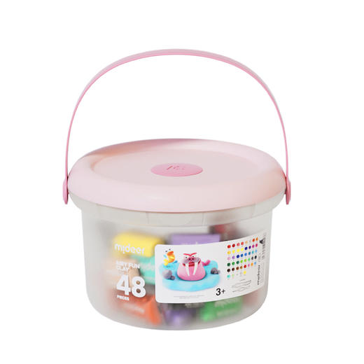 mideer弥鹿MD1404轻泥乐粘土套装-48包 商品图0