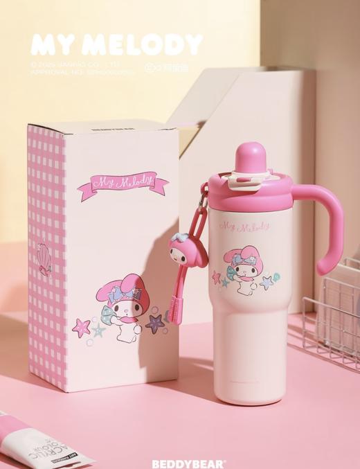 【品牌直发】【杯具熊美乐蒂联名系列】双饮杯/学饮杯/咖啡杯/保温杯 公主可爱儿童学生316不锈钢 商品图12
