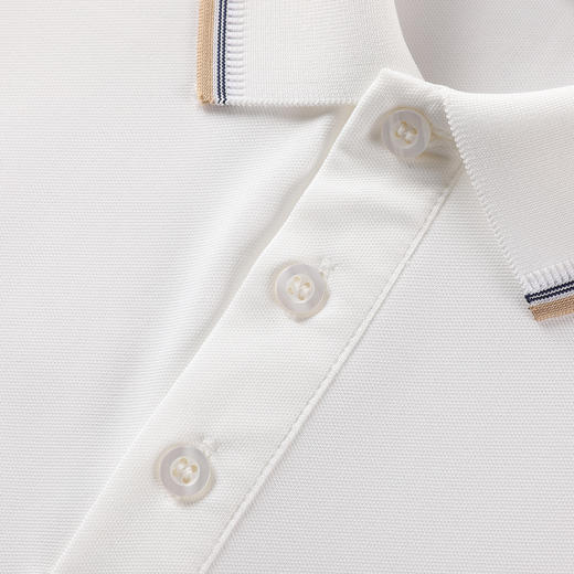 gxgjeans【舒适透气】25夏款撞色翻领短袖POLO衫商务休闲百搭上衣K&C 商品图3