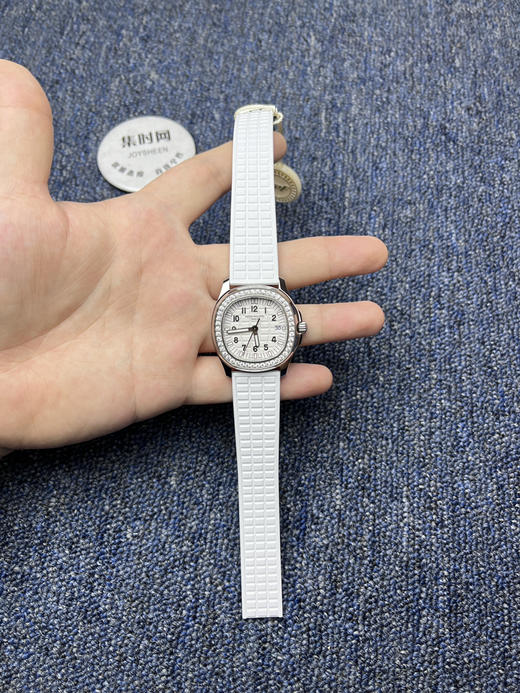 PPF百达翡丽AQUANAUT系列 白手雷5067A女士石英腕表 原装拆解开模 商品图8