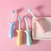 【独立包装！四支装！】牙刷软毛儿童万毛牙刷 糖果色花瓣分束 柔软刷毛儿童专用万毛牙刷-QQ 商品缩略图2