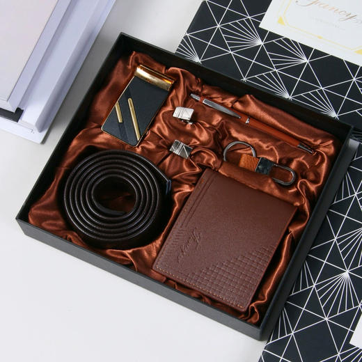【父亲节好物】实用商务套装皮带钱包父亲节礼物情人节伴手礼开业活动礼品。ry 商品图6