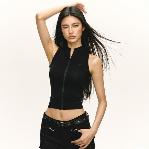 Ariseism美式复古辣妹吊带背心女2025夏季新款修身内搭外穿上衣 商品图1