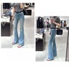 「K」洛诗琳44700进口面料微辣牛仔裤2025夏季高腰显瘦裤子2401 商品缩略图1