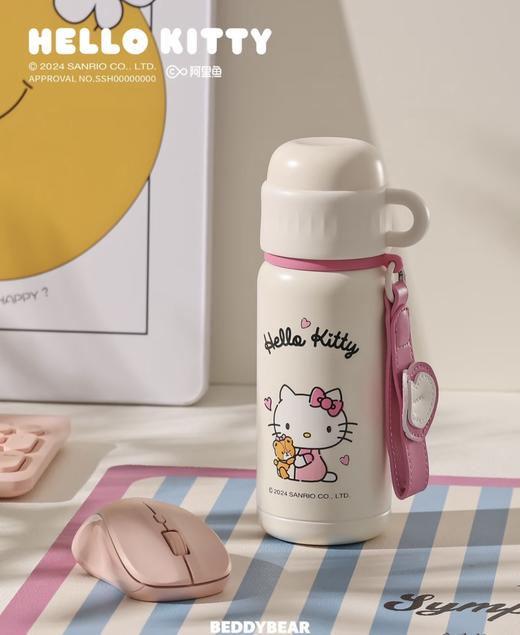 【品牌直发】【杯具熊 Hello Kitty联名】儿童保温杯/学饮杯/成人保温杯/冷萃杯 公主儿童成人学生316不锈钢 商品图9