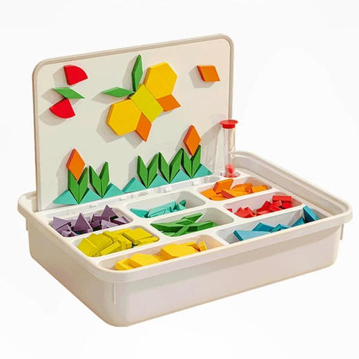 GZKmideer弥鹿MD6283磁力几何积木-250片 商品图8